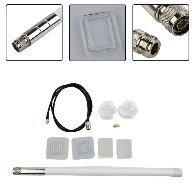 Antenna Kit All'Aperto 5.8dBi Antenna Fibra di Vetro Hnt Minatori Elio