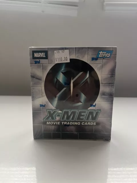 Retro X-Men The Movie Topps 2000 Factory Sealed Retail Trading card box 24 packs