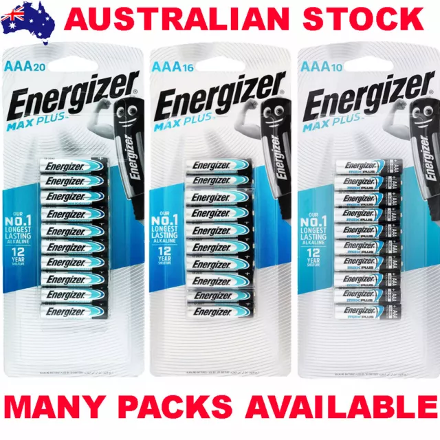 Energizer Max Plus Advanced AA AAA Batteries Battery Pack