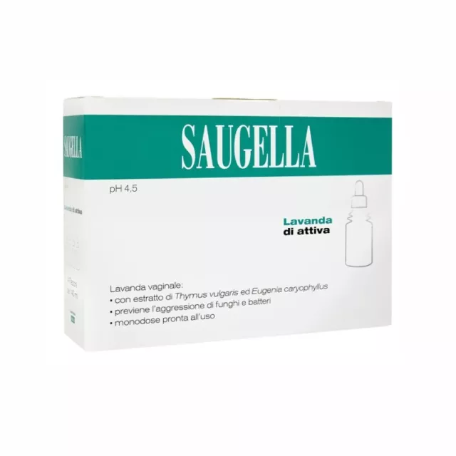 SAUGELLA Lavanda di attiva - vaginal douching 4 bottles of 140 ml