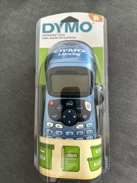 Dymo Label Maker Handheld LetraTag LT-100H Home Office Label Printer UK Keyboard