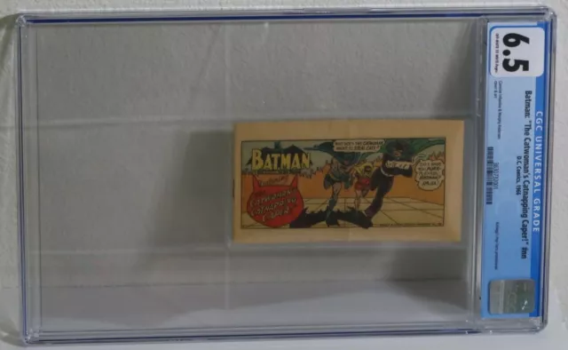 1966 BATMAN Comic CATWOMAN Kellogg's Pop-Tart "The Catwoman's Caper" CGC 6.5