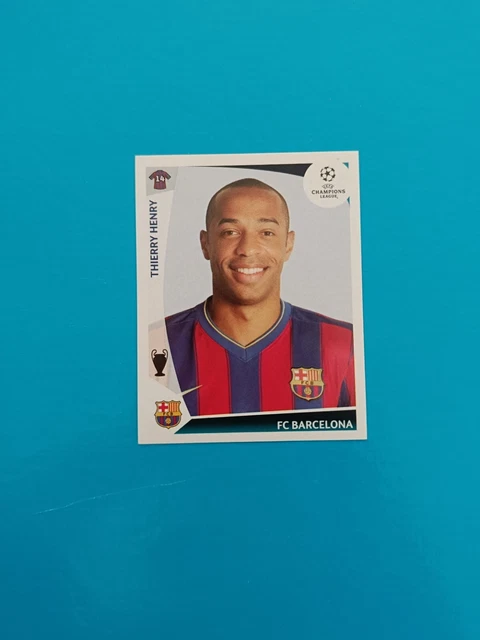 Vignette Sticker Panini Euro 2008 France N°355 Thierry Henry
