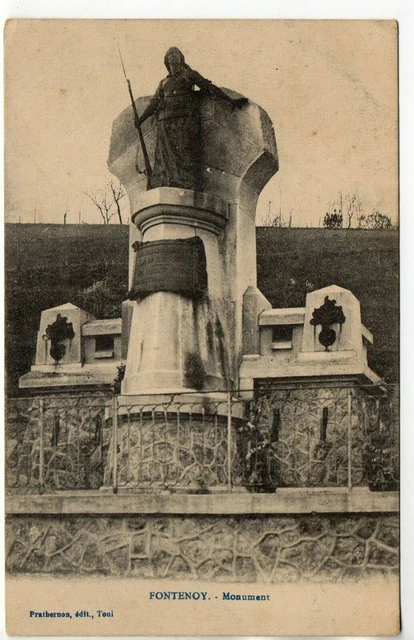 FONTENOY SUR MOSELLE - Meurthe et Moselle - CPA 54 - Monument to the Dead 1870 4