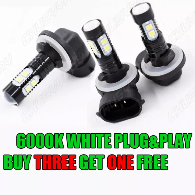 3x LED Headlight Bulbs For Polaris Sportsman 500 550 570 600 700 800 850 XP