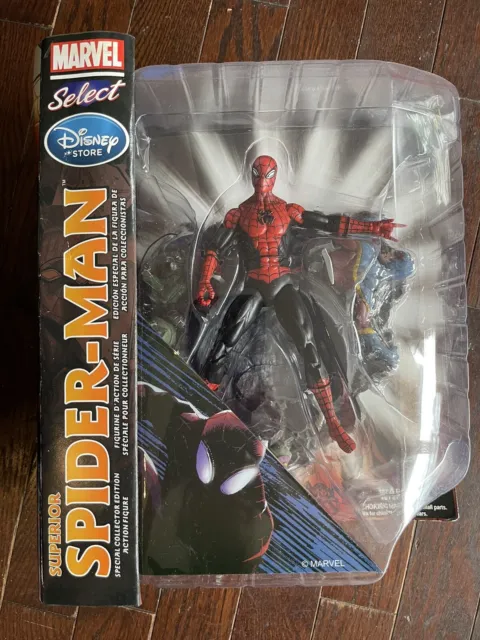 Diamond marvel select action figures SUPERIOR SPIDER-MAN Disney Store