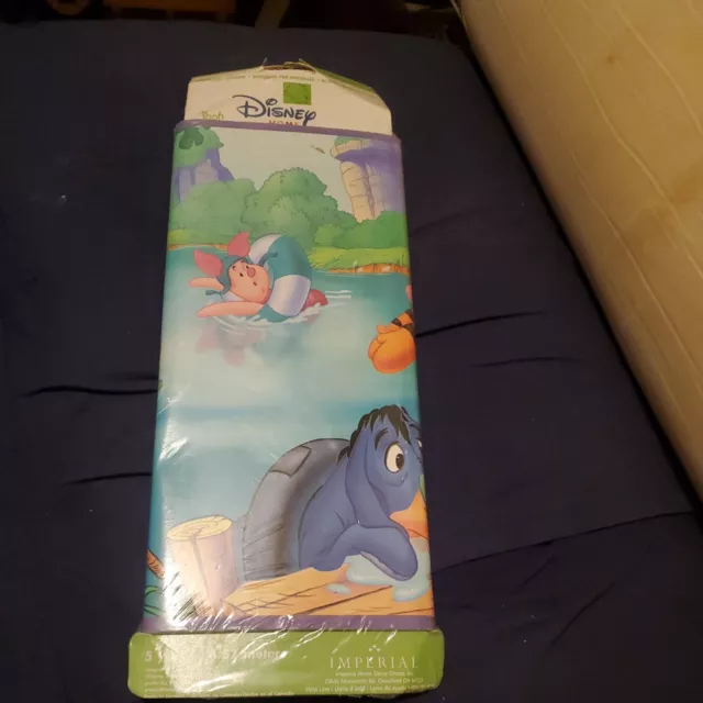 Disney Prepasted Wall Paper Border Winnie the Pooh Imperial 5 Yards [New] #7
