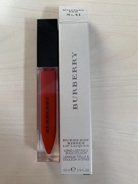 BURBERRY LIQUID LIP Military RED n. 41 - ROSSETTO  - 6 ml - nuovo