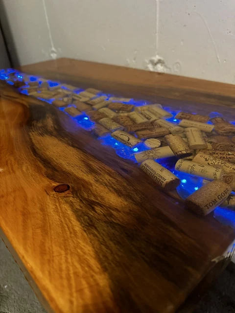 Live Edge Epoxy Table