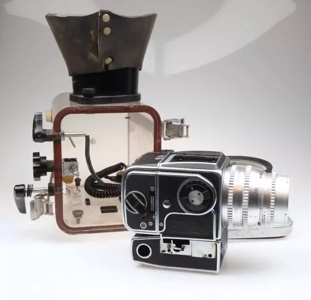 Hasselblad 500 EL Kamera S-Planar 120mm  Unterwassergehäuse Einzelstück  95254