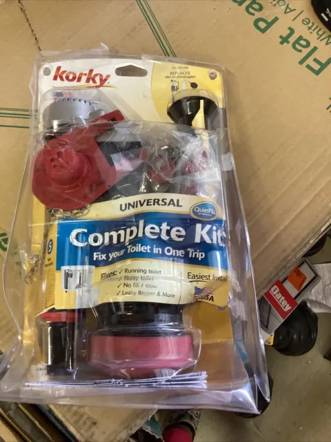 Korky QuietFILL Platinum Complete Toilet Repair Kit (4010MP)