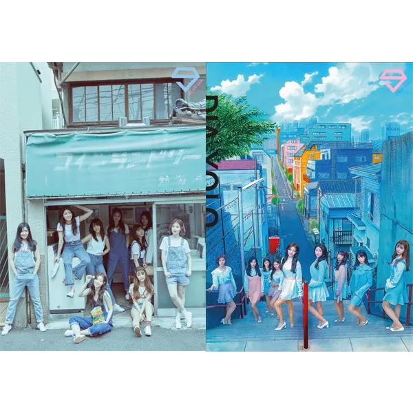 DIA [YOLO] 2. Album PINK/BLAU CD + POSTER + 152p Fotobuch + Fotokarte K-POP VERSIEGELT