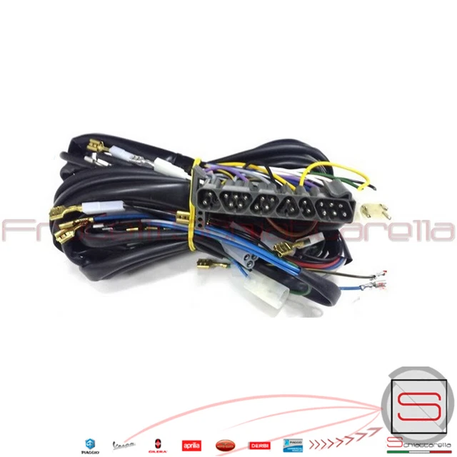 Impianto Cablaggio Cavi Elettrici Piaggio Vespa Px Arcobaleno Senza Avv Elettric
