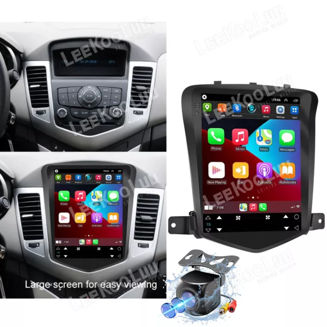 For 2009-2014 Holden Cruze Carplay Car Radio 9.7'' Android 13 GPS Nav 2G+64G Cam