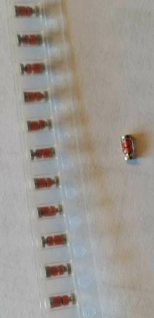 Thermistor Temperature Sensor NTC 10K ohm +/-10% SMT MELF package - 50 pcs lot