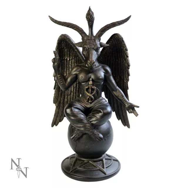 Nemesis Now Baphomet Antiquity Horned Occult Pentagram Figurine Goth