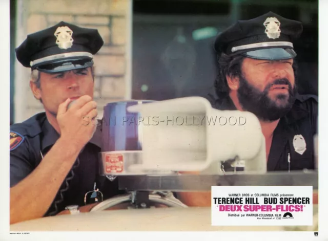 Terence Hill Bud Spencer Deux Super Flics 1977 Vintage Lobby Card #2