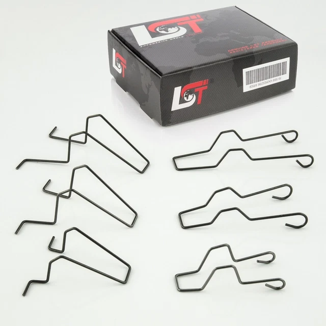 4 Pinces Ressort Pour Phares H1/H3/H4/H7 - Fixation Ampoules Métal