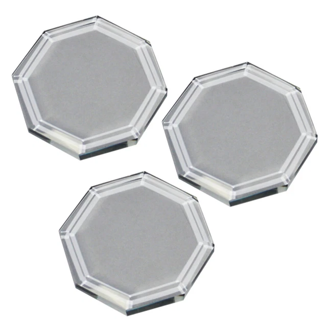 3 Pcs Eyelash Pads Eyelash Extension Supplies Doitool Manicure Tools Glass
