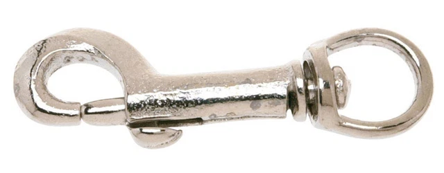 Campbell T7607602 Steel 60 lbs. Capacity End Bolt Snap 3/8 in. (Pack of 10)