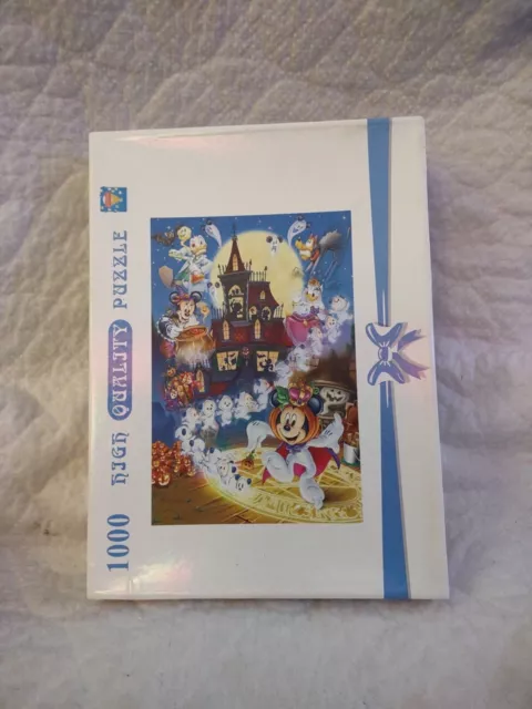Disney Store Mickey and Friends Disney Cruise Line Double-Sided 1000 Piece  Puzzle