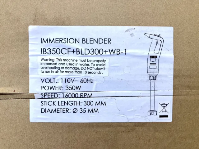 Vevor Commercial Immersion Blender Variable Speed Heavy Duty Immersion Blender