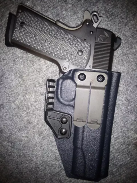 BLACK KYDEX IWB Holster with Concealment Wing For 5" 1911 Govt. $27.50