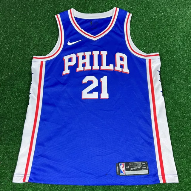 Nike Matisse Thybulle Philadelphia 76ers Sixers Swingman Jersey Size 48 L  Large