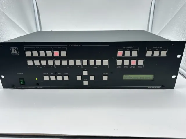 Kramer Presentation Switcher Scaler Vp-725Dsa