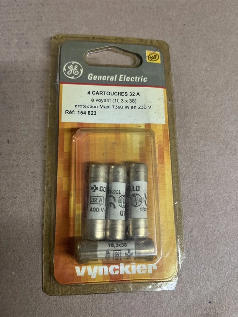 Legrand - Fusible Cartouche A Voyant 32 Amperes 10.3X38 Mm - Boite De 3 - 32A