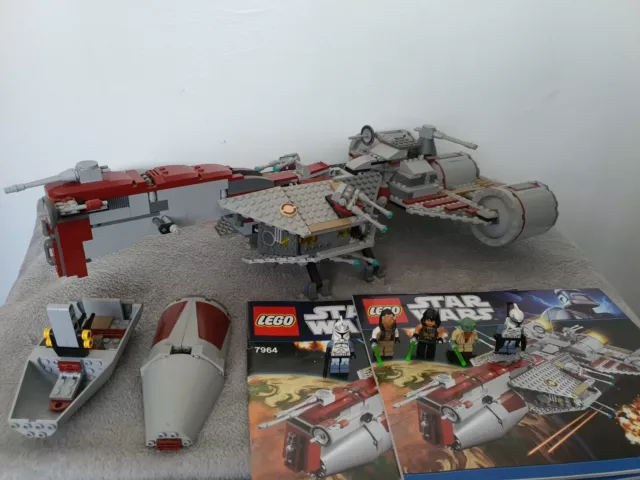 LEGO STAR WARS Republic Frigate, 7964 Mini Figures & Instructions EUR - PicClick IT