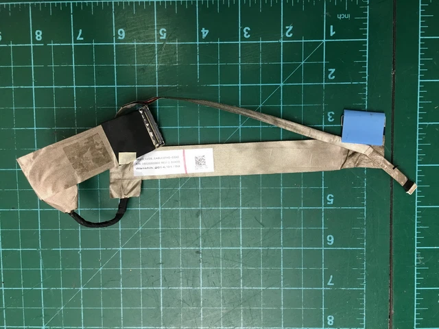 Dell Precision M4800 LCD Video Cable 6G4XC 06G4XC DC02C005B00