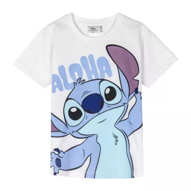 Disney Lilo & Stitch Kinder Aloha T-Shirt Mädchen /Jungen Gr. 110-158