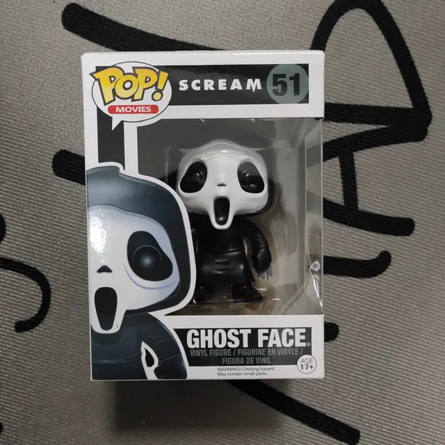 Funko Pop! 51 Sarcem Ghost Face Rare Vaulted Retired Vinyl -With Protector MINT
