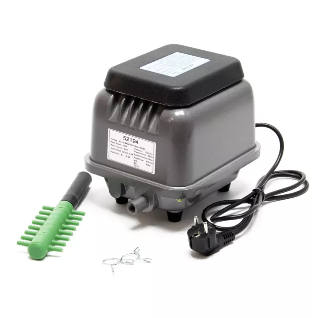 Sunsun HJB-120 elektromagnetische Aquarium Luftpumpe Gartenteich Belüftung