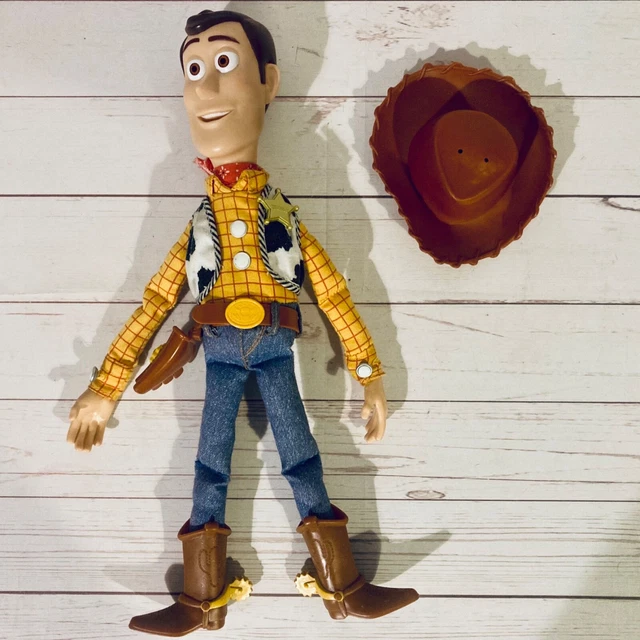 SHERIFF WOODY PULLSTRING Talking Doll Thinkway Disney Pixar Toy Story