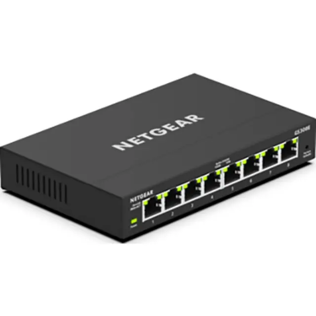 NETGEAR GS308E Managed Netzwerk Switch 8 Port
