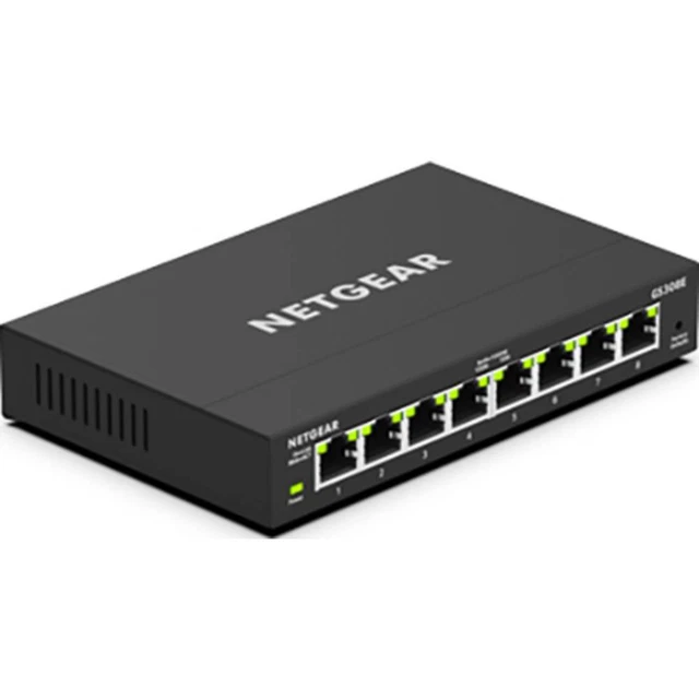 NETGEAR GS308E Managed Netzwerk Switch 8 Port