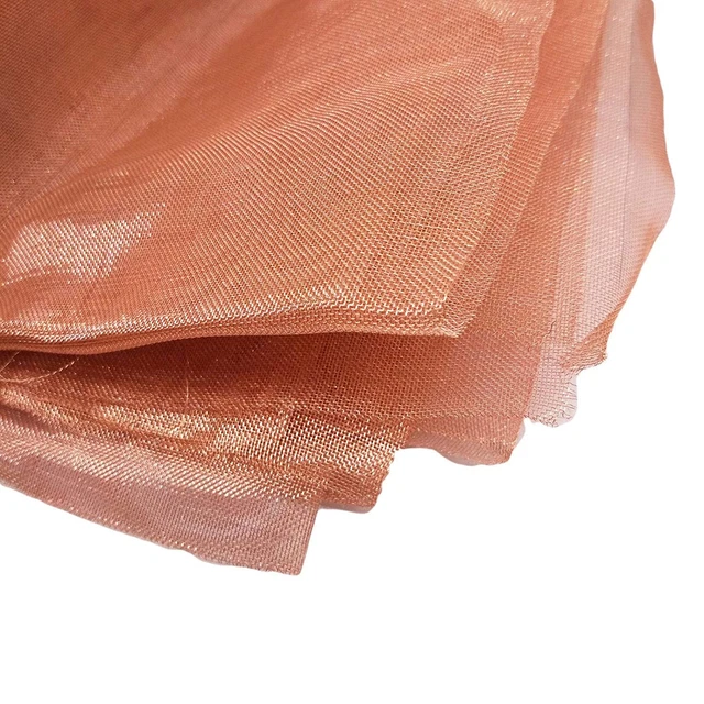 13" X 40" 99.9% Pure Copper Filter Coarse Dense Gauze Mesh #40