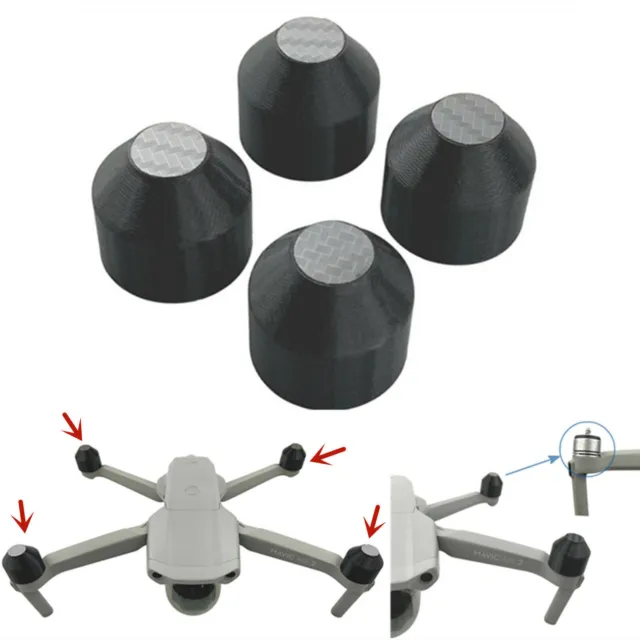 For DJI MAVIC AIR2S Drone 4PCS Motor Covers Motor Protection Dust-proof Case Kit