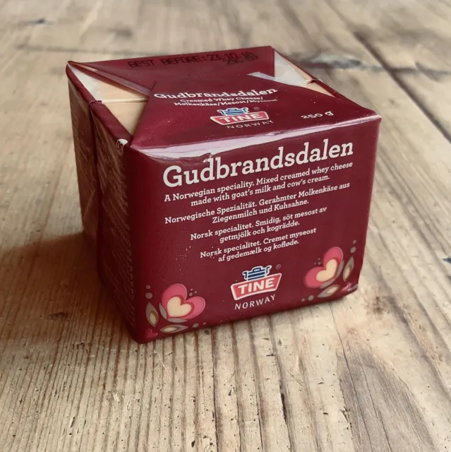 Gjetost Norwegian Brown Cheese Two x 250g from GREAT BRITISH TRADING LIMITED