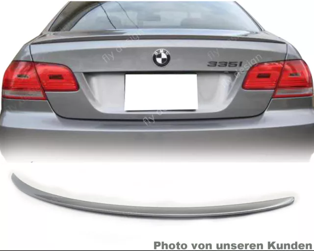 Heckspoiler passend für BMW E92 3er Coupe 320 330 Spoiler Lackiert Spacegrau A52 3