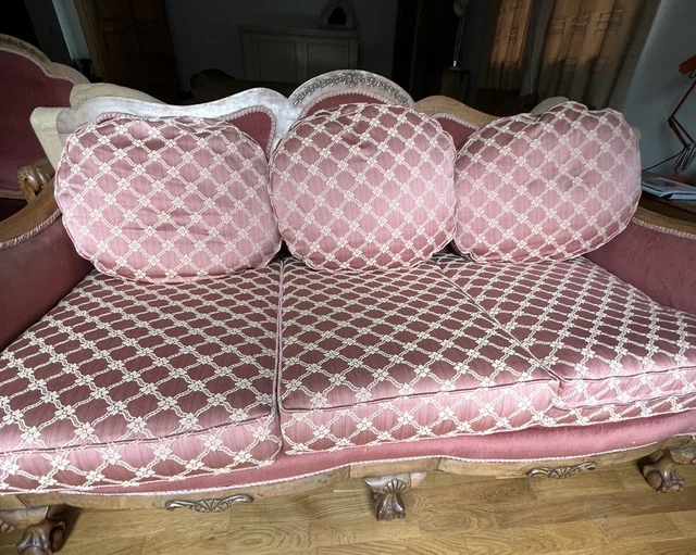 Wow Antique Settee Salon Sofa Cottage Interior Country House Chairs Sep Listing