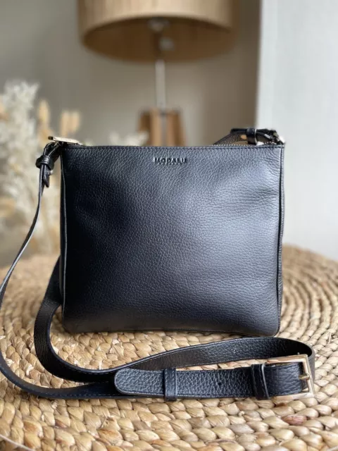 MODALU LONDON BLACK genuine leather small shoulder cross body bag 30.00 PicClick UK