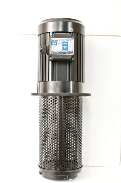 1/2 HP Filtered Coolant Pump, 220V/440V, 3PH, 200mm (7.9"), FLAIR SP-2240-3