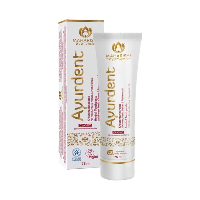 Pasta de dientes ayurvédica clásica ayurvédica maharishi ayurveda 75 g