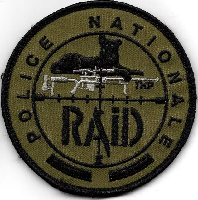 FRANKREICH France R.A.I.D.  Klett Police Nationale RAID Patch Polizei Abzeichen