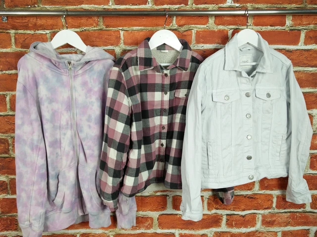 Girls Bundle Age 10-11 Years 100% Next Jumper Shirt Jean Jacket Denim Set 146Cm
