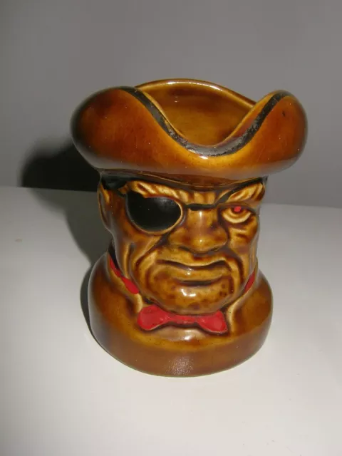 Toby  Jug by Lord Nelson Pottery  Vintage  Beautiful Treacle glaze, small