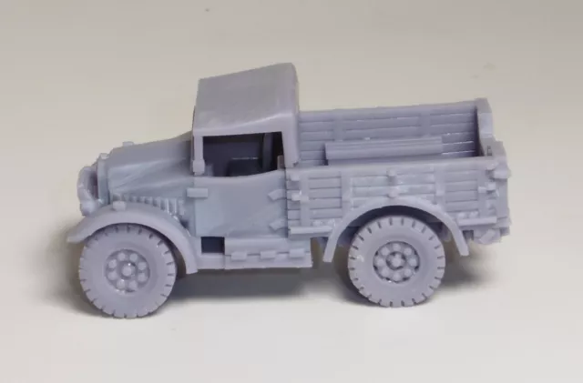 28mm 1/56 3D printed WWII British Morris CS8 truck open suitable for Bolt Action